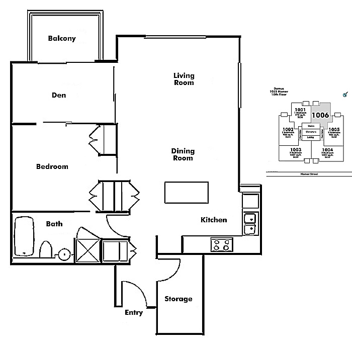 Floor plan 1006