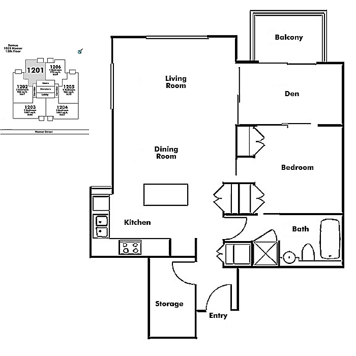 Floor plan 1201