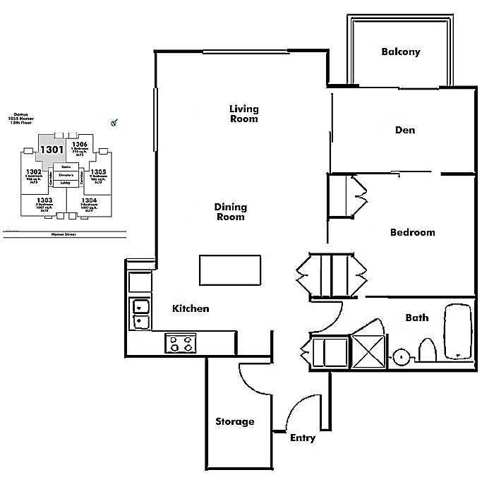 Floor plan 1301