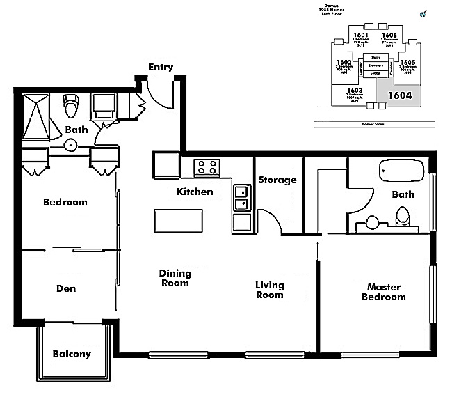 Floor plan 1604