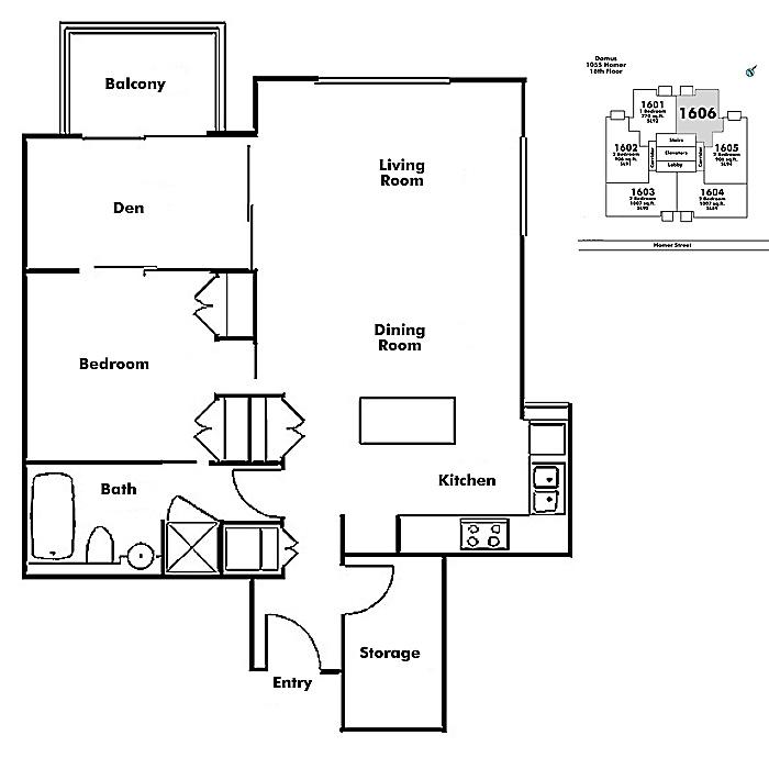 Floor plan 1606