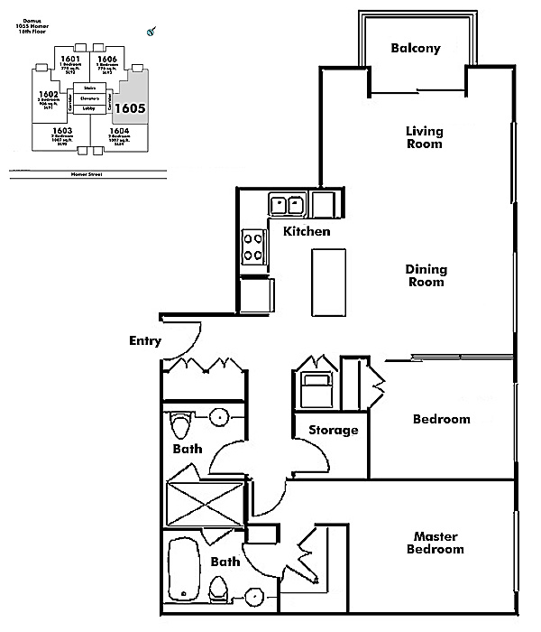 Floor plan 1605