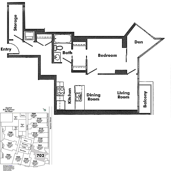 Floor plan 702