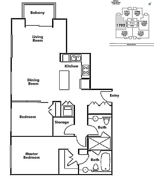Floor plan 1702