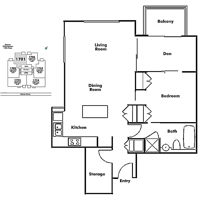Floor plan 1701