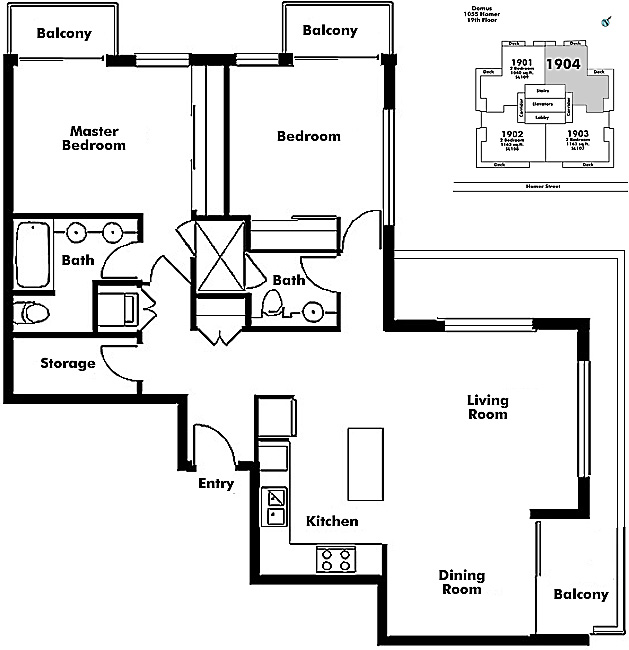 Floor plan 1904