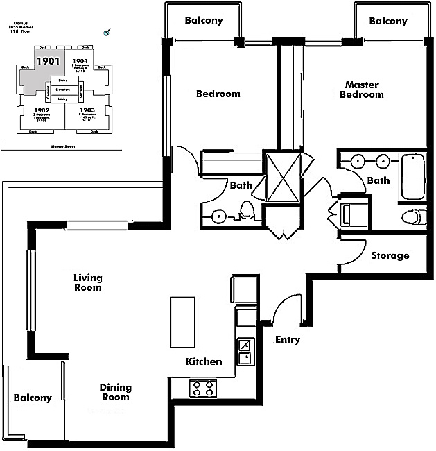 Floor plan 1901