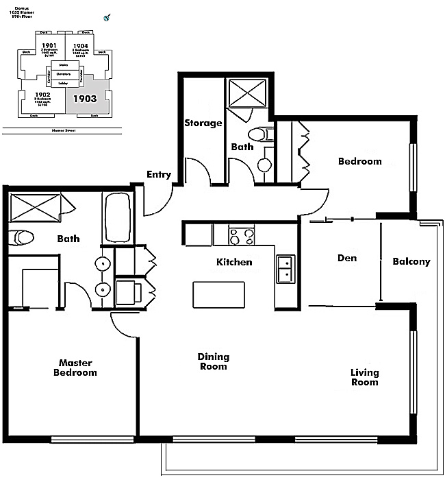 Floor plan 1903