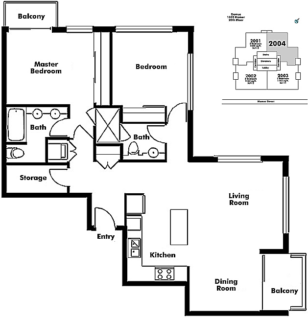 Floor plan 2004