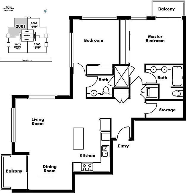Floor plan 2001
