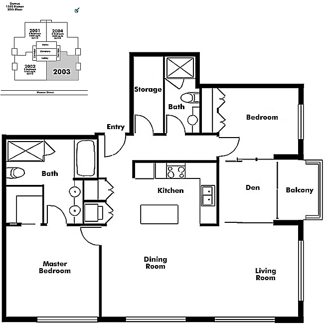Floor plan 2003