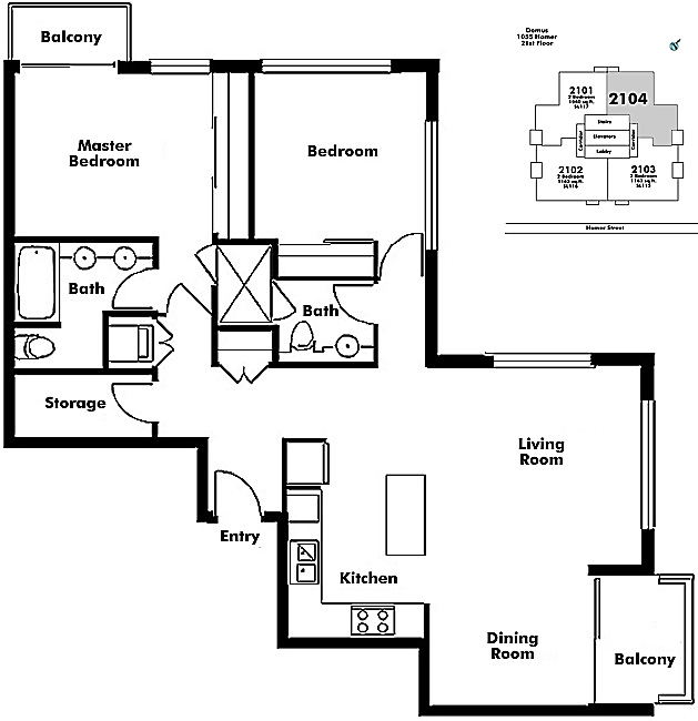 Floor plan 2104