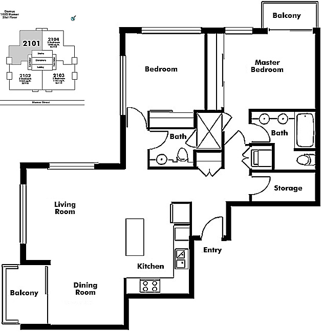 Floor plan 2101