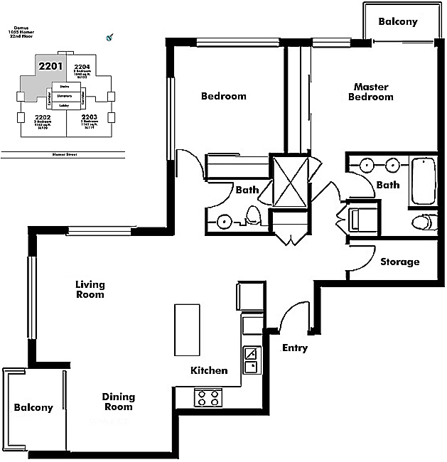 Floor plan 2201