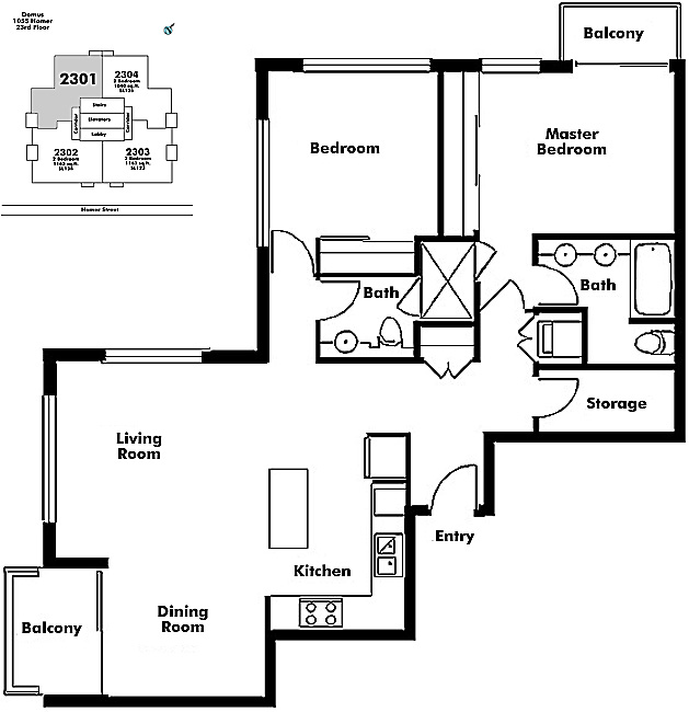 Floor plan 2301