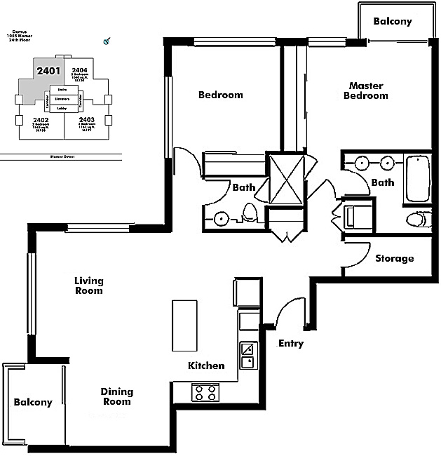 Floor plan 2401