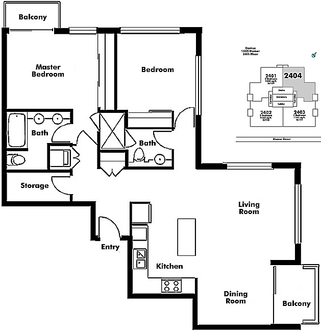 Floor plan 2404