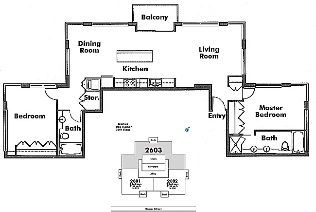 Floor plan 2603