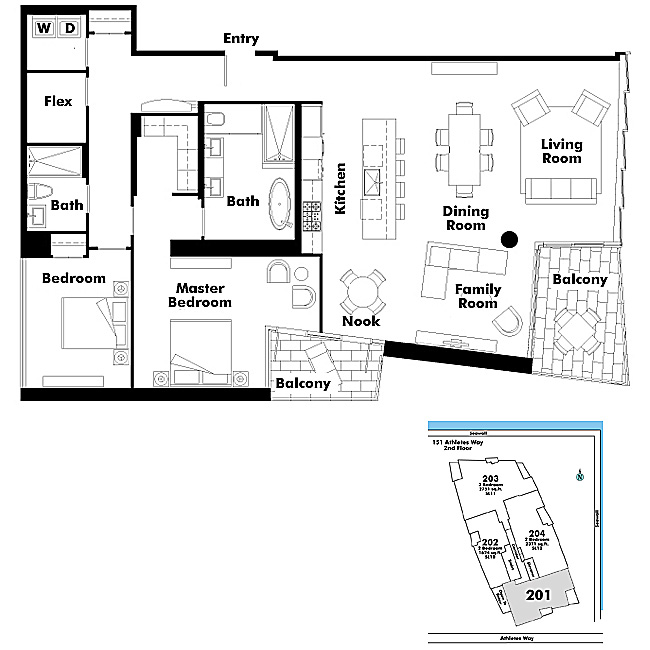 Floor plan 201