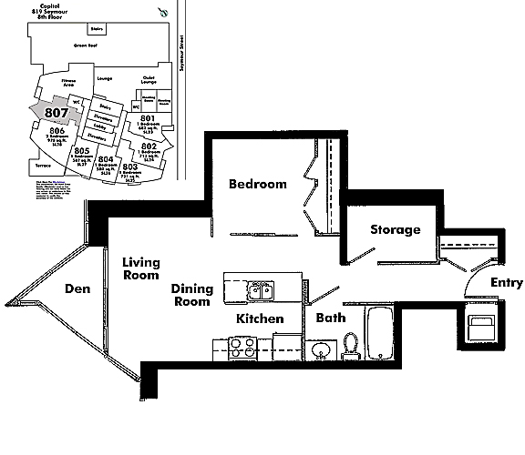 Floor plan 807