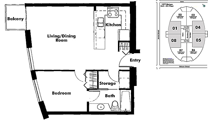 Floor plan 205