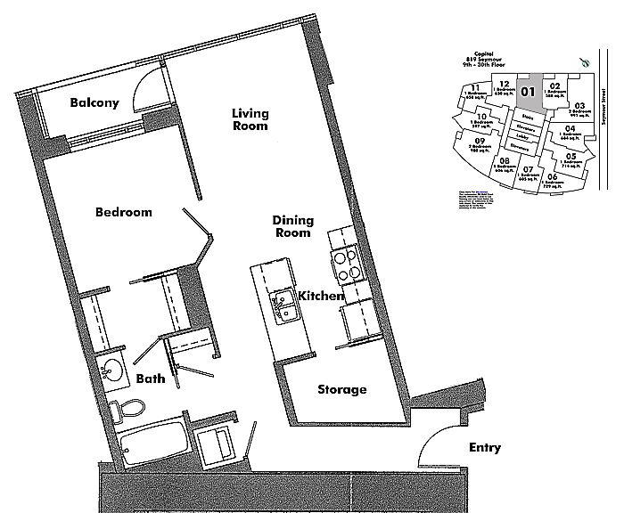 Floor plan 2101
