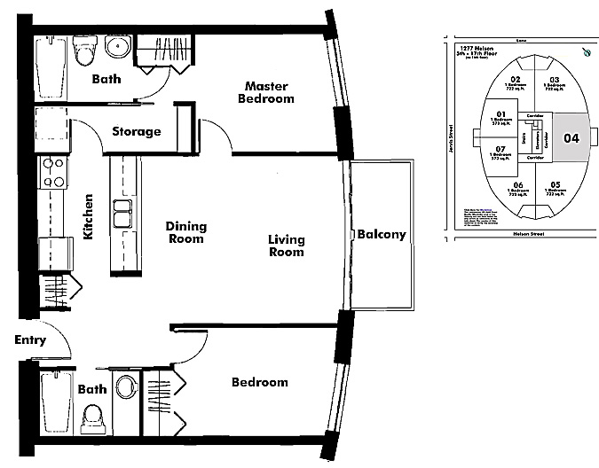 Floor plan 804