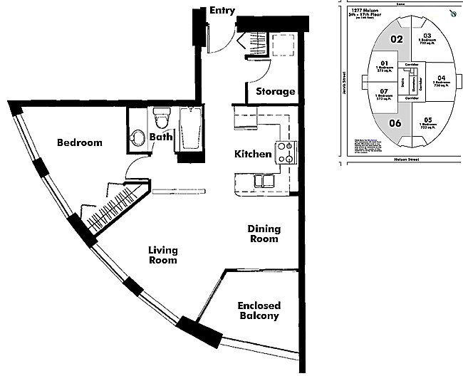 Floor plan 602