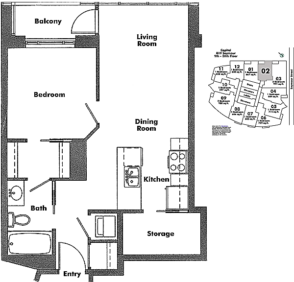 Floor plan 2102