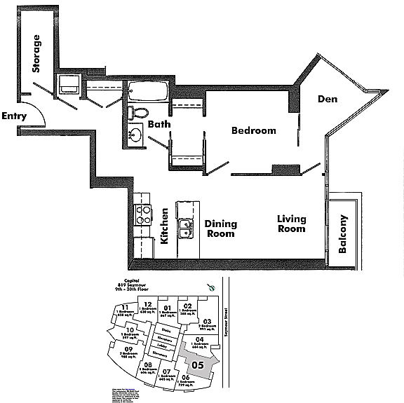 Floor plan 1005