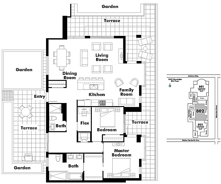 Floor plan 802