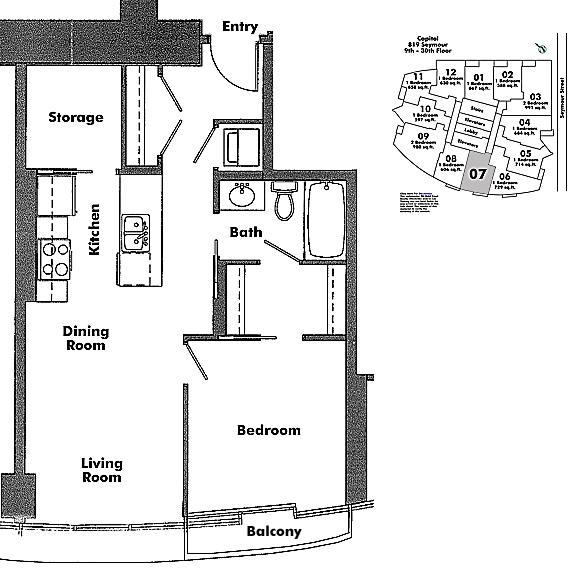 Floor plan 2107