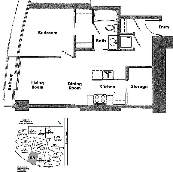 Floor plan 2108