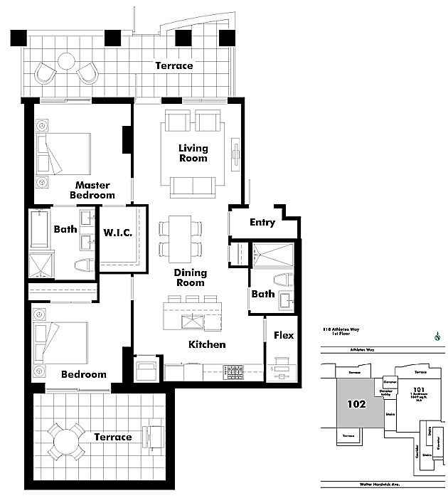 Floor plan 102
