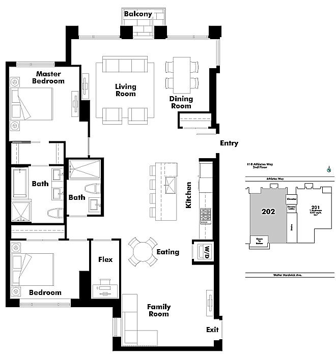 Floor plan 202