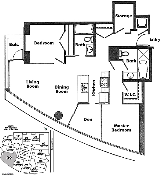 Floor plan 2109