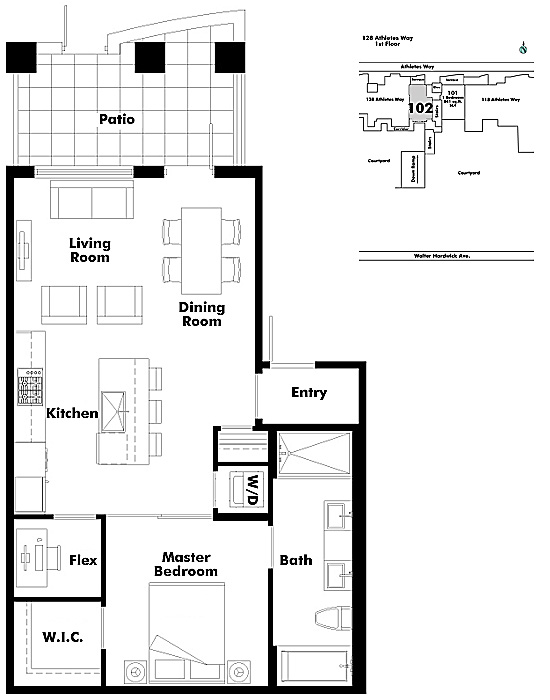 Floor plan 102