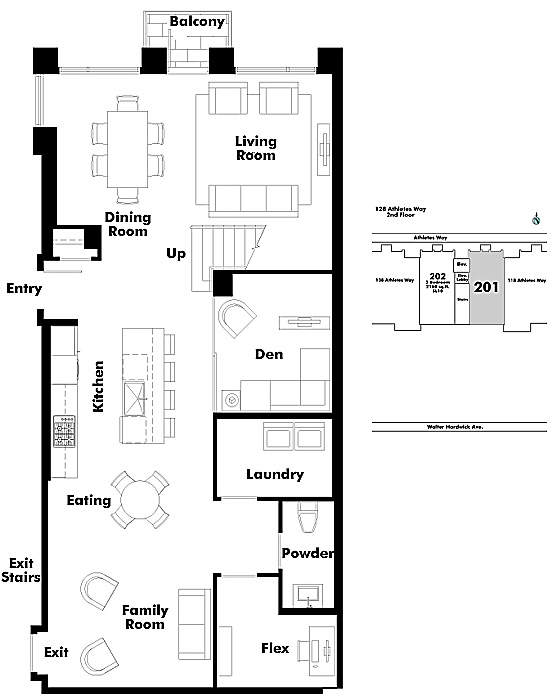 Floor plan 201