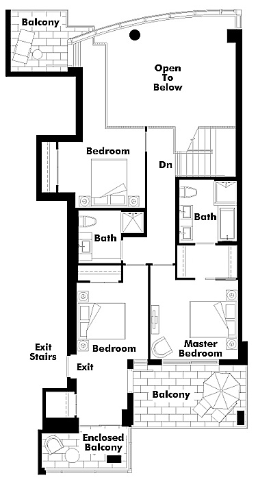 Floor plan 401