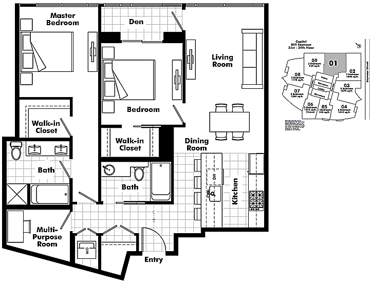Floor plan 3301