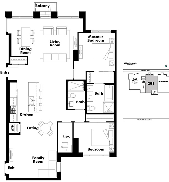 Floor plan 201