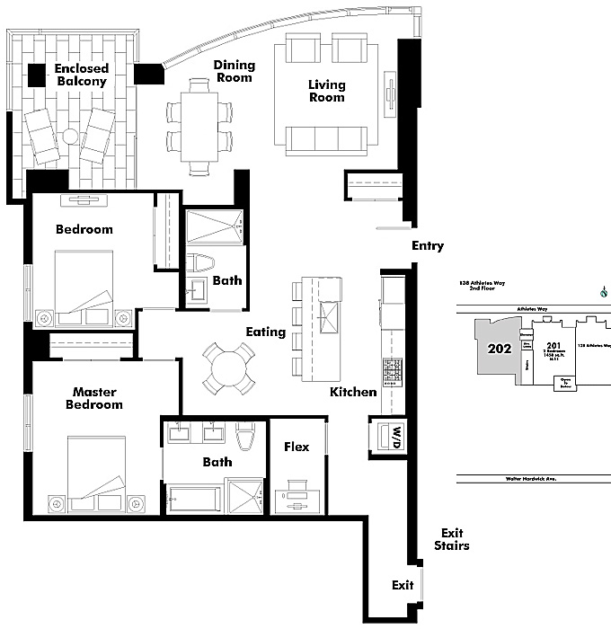 Floor plan 202