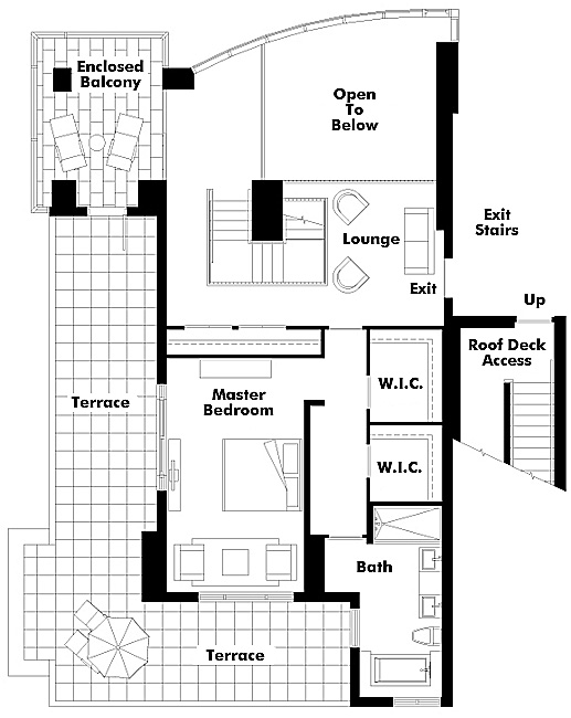Floor plan PH702