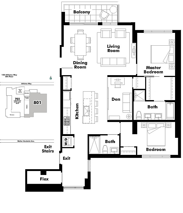 Floor plan PH801