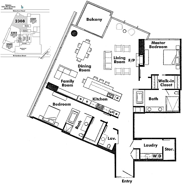 Floor plan 2308