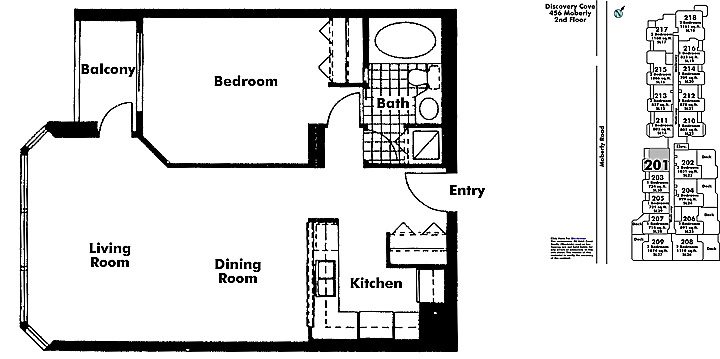 Floor plan 201