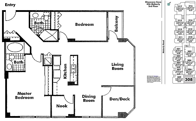 Floor plan 308