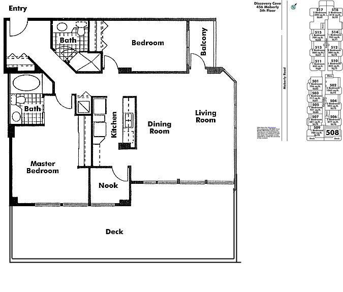 Floor plan 508