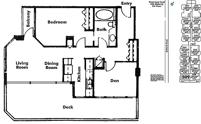 Floor plan 509