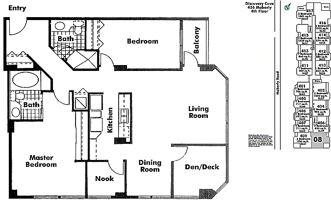 Floor plan 408